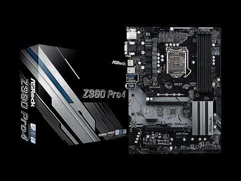 ASRock Z390 Pro4 Motherboard Unboxing and Overview