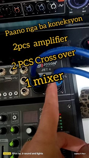 5.5K views · 66 reactions | GAANO KONEKSYON ANG GINAWA KO PARA MINSANAN TESTING  #paanotamangkoneksyonngamplisacrossoveratmixer #2amplifliercrossovermixerkoneksyon | Jay-ar sound and lights electronic parts | Facebook