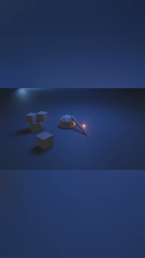 Night light Scene made in blender. Full tutorial soon on channel