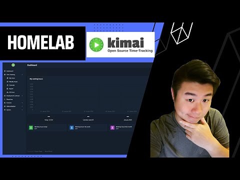 Homelab Series - Creating Self Hosted Kimai Open Source Time Tracking Server