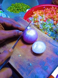 Onion Cutting Skills #shorts | Food Cart