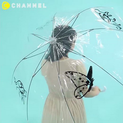 DIY Three Cute Umbrella Makeovers!＊どんどん増えて溜まってない？！気分がアガるかわいいビニ傘リメイク1 2 3♡