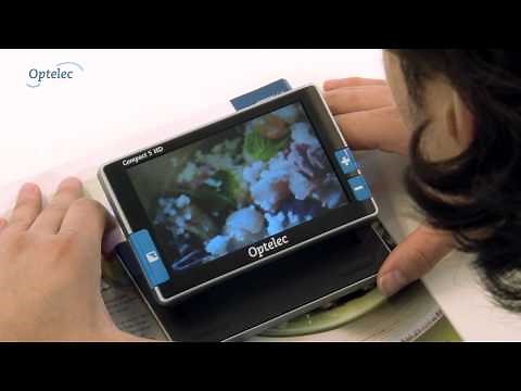 Handheld Video Magnifier Optelec Compact 5 HD: How does it work?