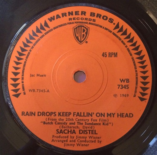 Sacha Distel - Rain Drops Keep Fallin' On My Head