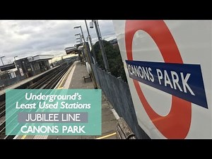 Canons Park - Least Used Jubilee Line Station
