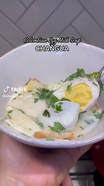 Delicious Colombian Egg Milk Soup Recipe
