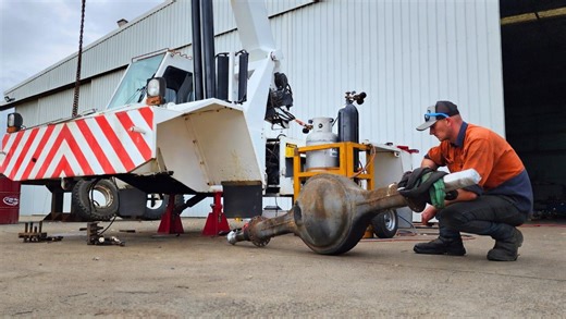 Franna crane project | Inspecting the diffs