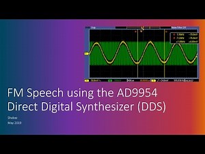 Using the Analog Devices AD9954 for FM Speech