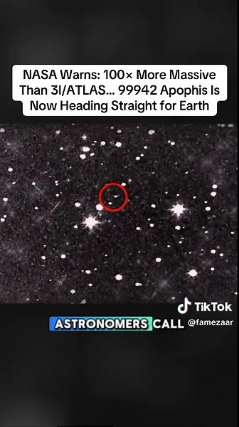 NASA Warns: Apophis Asteroid Threatens Earth