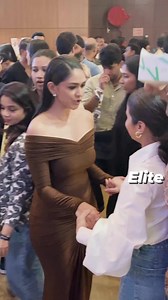 Some important conversation between Mrunal and Rasika Dugal at Pippa Screening. #elite #eliteshowbiz #rasikadugal #mrunalthakur #pippa #screening #moviescreening Mrunal Thakur Rasika Dugal | Elite