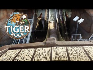Chessington World of Adventures Resort Tiger Rock (4K POV)