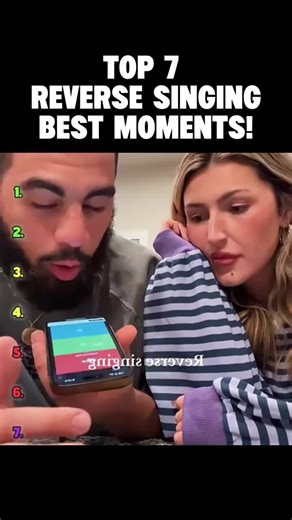 Sing backwards, flip it back, and go viral, one tap reverse audio challenge!