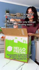  EXCLUSIVE COOKWARE FLASH SALE   Limited-time offer ONLY available through SoYummy  Get $150 off any stainless steel 360 Cookware product with code 360YUM  Plus get 10 free meals when your order ✨ Upgrade your dinners AND your cookware ⏰ HURRY - offer only good while supplies last! *Redeemable on 3rd box through gift card to 360 Cookware, while supplies last. Free meals applied as discount on first box, new subscribers only, varies by plan. | So Yummy | Facebook