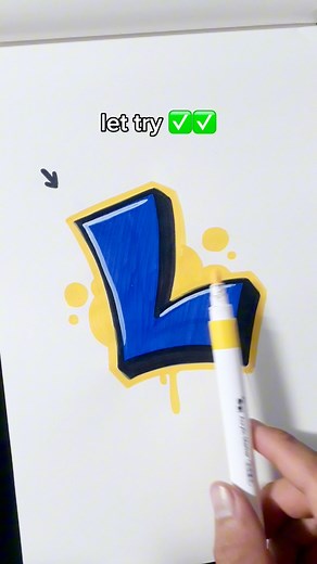 49K views · 135 reactions | Letter L #howtodraw #graffititutorial #draw #art #streetart #spraypaint #grafftok #urbanart | Thin Graffiti | Facebook