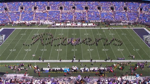 This week the Marching Ravens honored our 30 seasons with elements from the first Ravens pregame show in 1996! | Baltimore Ravens