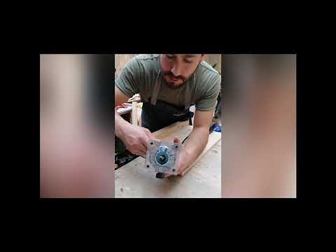 Corte con fresadora.