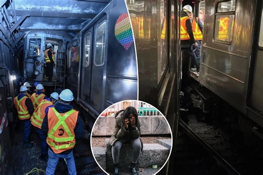 Brake failures caused by vandals contributed to NYC subway collision that left 24 commuters injured: feds