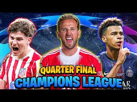 Champions League Quarter Final in a nutshell .EXE 😂