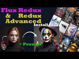 Consistent Face Variants with Flux Redux ? Include prompt with Redux Advanced (no API) | How to use