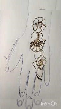 day 9 /30 days mehndi series do subscribe 🔔#shortsviral #ytshorts