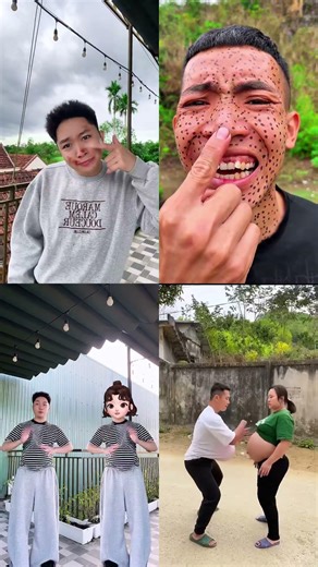 Adu suara bareng : Black Dot Face Mystery and the Pregnancy Bump Dance Battle! ⚫🕺🤰