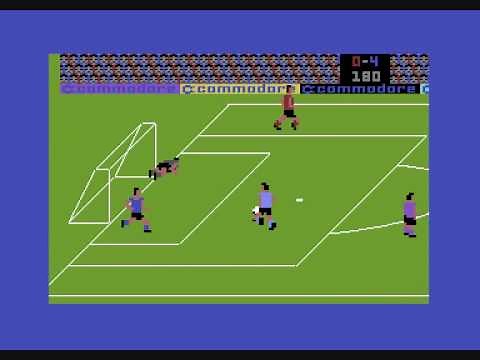 International Soccer - C64 - Gameplay vid