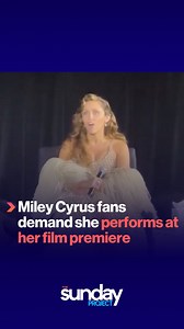 355K views · 665 reactions | Miley Cyrus fans claim they were 'promised a concert' after reportedly purchasing tickets to the Tribeca Film Festival from online scalpers. Whilst Cyrus and the film festival had only referred to her appearance as an 'exclusive conversation' with the popstar, fans are claiming to have purchased $800+ tickets to be there, under the assumption that she would perform. Cyrus graciously performed 'The Climb' in an effort to manage the situation. | The Project | Facebook