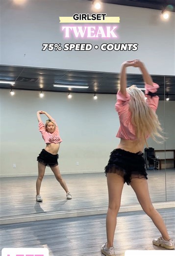 GIRLSET ‘TWEAK’ Dance Tutorial (Slow Counts) #girlset #tweak #dancetutorial
