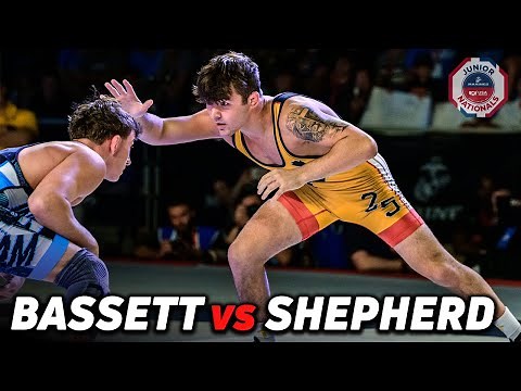 Junior Final 144lbs - Bo Bassett, Pennsylvania vs Clinton Shepherd, Indiana | 2025 Junior Nationals