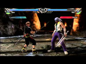 Soul Calibur 5 - Kingdom Hearts SORA vs. RIKU