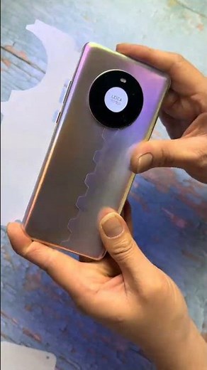 Huawei Mate 40 Pro Transparent Wrap Installation 🔥 Full Process + Tips