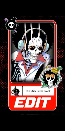 Cleanest One Piece edit with legendary aura, music, and skeleton king drip. Yohohoho 🔥