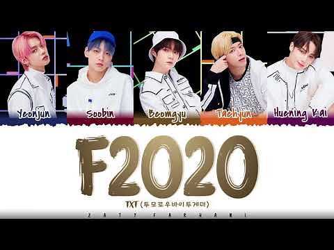 TXT - 'F2020' (Avenue Beat Cover) Lyrics [Color Coded_Han_Rom_Eng]