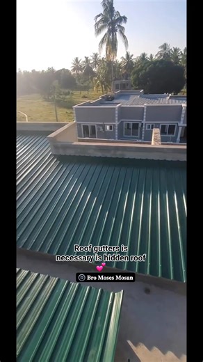 Here is the importance of roof gutters #appartmentforrent #fblifestyle #homedecor | Bro Moses Mosan