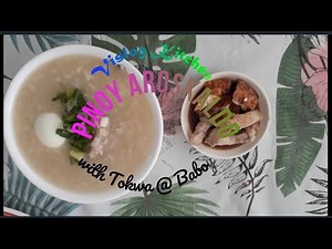 Vlog 021 Pinoy Aroskaldo Tokwa & Baboy || congee || Lugaw || Arroz Caldo || Vislog Kitchen