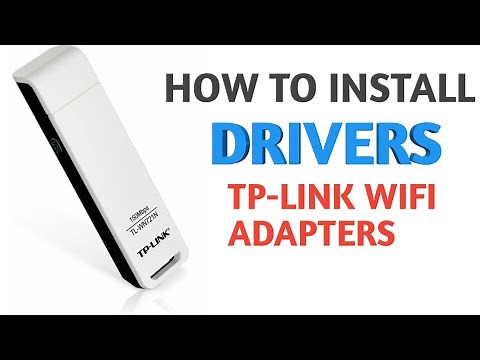 HOW TO INSTALL DRIVERS OF TP-LINK WIFI TL WN727N WIFI ADAPTER