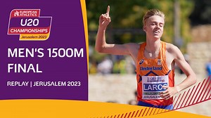 54K views · 1.5K reactions | Niels Laros  drops a 51.35 last lap in the 1500m final! ⚡ | European Athletics | Facebook