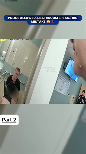 SHE ASKED TO USE THE BATHROOM — THEN THIS HAPPENED 😱🚓 #cops #bodycam #police #fyp #viral