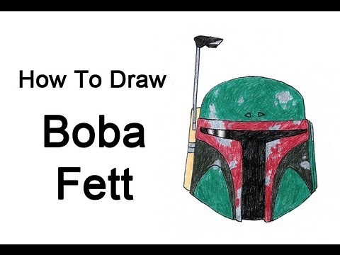 How to Draw Boba Fett (Star Wars)