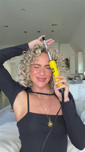 Curly Hair Tutorial using Bed Head 1/2” Wand