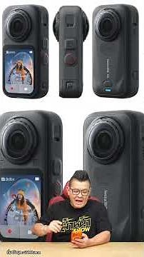 Insta360 X6 Specs and Images Leaked: More Compact 360 Camera, 8K 50fps, Priced in the High 20,000s!