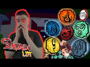 CUAL ES EL MEJOR KENJUTSU / RESPIRACION!? ( Kimetsu No Yaiba ) - Roblox: Shindo Life Español