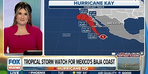 Hurricane Kay prompts Tropical Storm Warning for Mexico's Baja California | Latest Weather Clips | FOX Weather