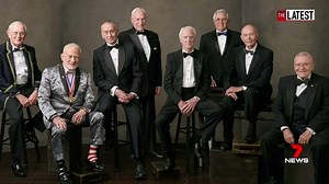 52K views · 202 reactions | Final Frame: Eight of the surviving Apollo astronauts have been photographed together for the 50th anniversary of the moon landing. www.7plus.com.au/news #TheLatest #7NEWS | 7NEWS Sydney | Facebook