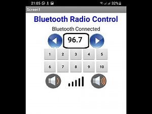 Arduino based Bluetooth controlled FM Radio