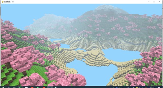 pygame+moderngl实现3D我的世界多方块 第十四节创建树木和迷雾