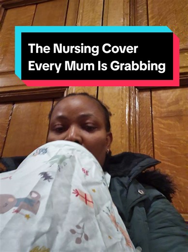 Lightweight cartoon print nursing cover for easy, private breastfeeding anywhere - comfy, breathable, mum-friendly. #nursingcover #breastfeedingmum #babyessentials #boxingday #tiktokmademebuyit