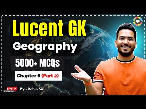 Continents and Oceans MCQs Part 2 | Lucent Geography | Lucent GK for SSC, RRB, UPSC, NDA