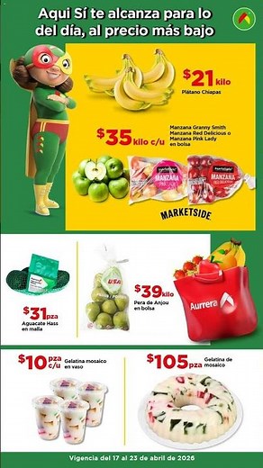 Bodega Aurrerá folleto Ofertas 17/04 - 24/04
