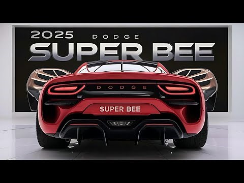 NEW 2025 Dodge Super Bee Finally Unveiled - A Closer Look at the Ultimate Muscle Car!